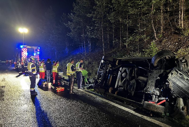 Verkehrsunfall A11 Karawankenautobahn